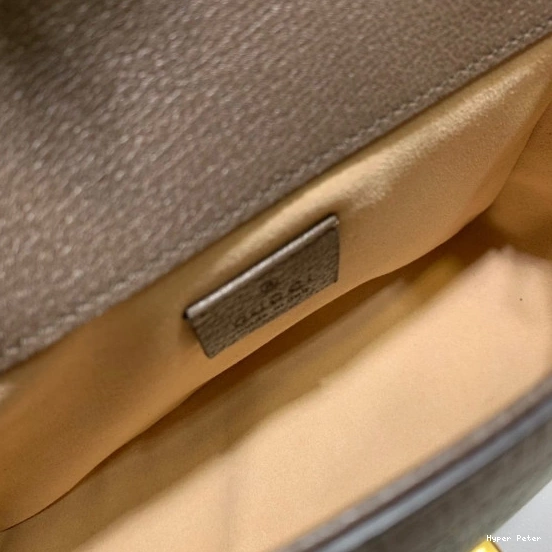 Hyperpeter top GUCCI handle bag GG Marmont mini 0801